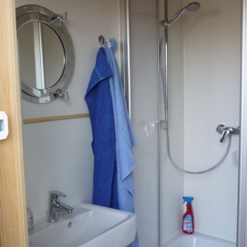 Sanitärräume auf der Werft Allermöhe