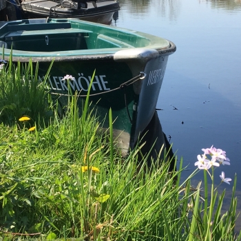 Ruderboot auf der Werft Allermöhe