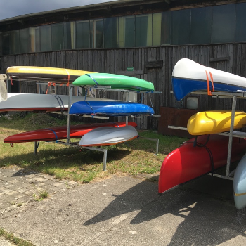 Kanuliegepl&auml;tze auf der Werft Allerm&ouml;he